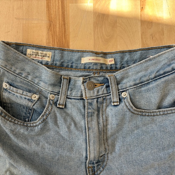 Levi A- Line Shorts Cuffed - Picture 6 of 8